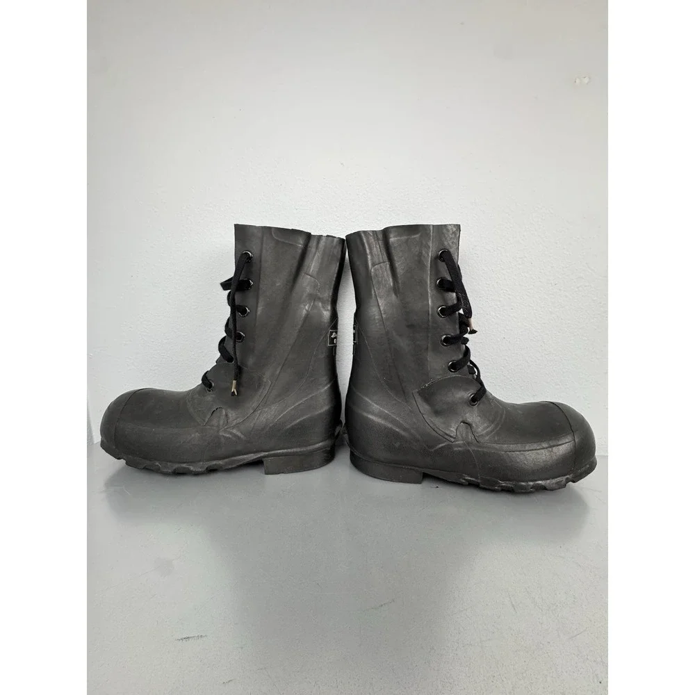 Bristolite QMC Cold Weather Mickey Mouse Boots Mens 7 R Rubber Jump NO VALVE 80s